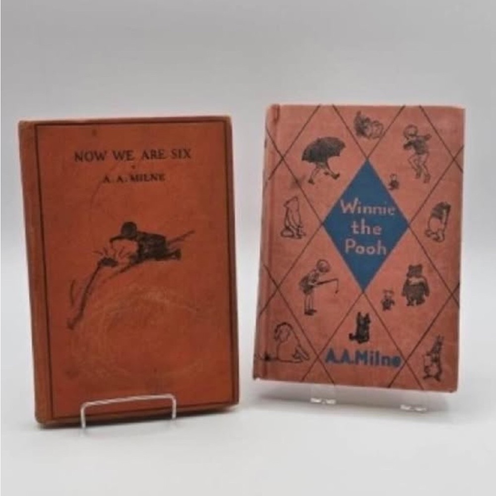 Winnie the Pooh & Now We Are Six Books VINTAGE
